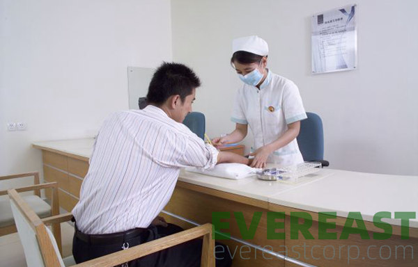 Evereast Corp provides free health examination for Employee's family.jpg